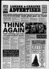 Lanark & Carluke Advertiser Wednesday 13 December 1995 Page 1