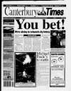 Canterbury Times Thursday 09 October 1997 Page 1