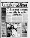 Canterbury Times Thursday 16 October 1997 Page 1