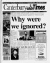 Canterbury Times Thursday 27 November 1997 Page 1