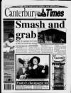 Canterbury Times Thursday 01 January 1998 Page 1
