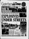 Canterbury Times Thursday 12 November 1998 Page 1