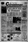Cornishman Thursday 04 October 1990 Page 1