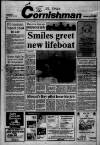 Cornishman Thursday 18 October 1990 Page 1