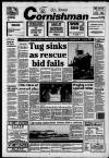 Cornishman Thursday 04 July 1991 Page 1