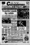 Cornishman Thursday 11 July 1991 Page 1