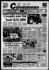Cornishman Thursday 01 August 1991 Page 1