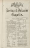 Leeward Islands Gazette Thursday 23 November 1893 Page 1
