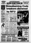 Leicester Advertiser Thursday 06 September 1984 Page 1