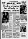 Leicester Advertiser Thursday 03 April 1986 Page 1