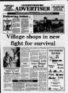 Leicester Advertiser Thursday 04 September 1986 Page 1