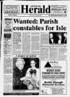 Axholme Herald Thursday 11 November 1993 Page 1