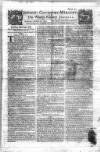 Coventry Standard Monday 26 February 1759 Page 1