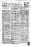 Coventry Standard Monday 12 November 1759 Page 1
