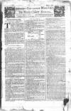 Coventry Standard Monday 22 March 1762 Page 1
