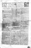 Coventry Standard Monday 12 April 1762 Page 1