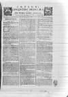 Coventry Standard Monday 21 November 1763 Page 1