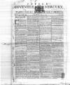 Coventry Standard Monday 31 May 1773 Page 1