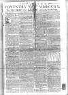 Coventry Standard Monday 20 October 1777 Page 1