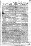 Coventry Standard Monday 13 September 1779 Page 1