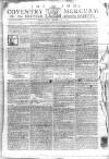 Coventry Standard Monday 27 December 1779 Page 1