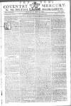 Coventry Standard Monday 17 April 1780 Page 1