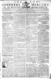 Coventry Standard Monday 26 February 1781 Page 1