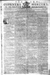 Coventry Standard Monday 14 May 1781 Page 1