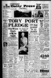 Western Daily Press Thursday 23 October 1969 Page 1