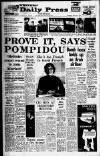 Western Daily Press Wednesday 25 February 1970 Page 1