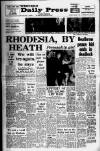Western Daily Press Saturday 07 March 1970 Page 1