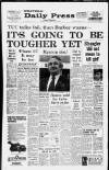Western Daily Press Tuesday 22 January 1974 Page 1