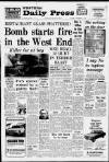 Western Daily Press Thursday 13 November 1975 Page 1