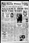 Western Daily Press Monday 04 January 1982 Page 1