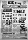 Western Daily Press Thursday 26 January 1984 Page 1