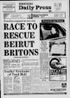 Western Daily Press Thursday 09 February 1984 Page 1