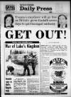 Western Daily Press Monday 23 April 1984 Page 1