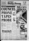 Western Daily Press Thursday 26 April 1984 Page 1