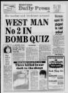 Western Daily Press Wednesday 02 January 1985 Page 1