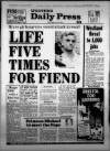 Western Daily Press Tuesday 03 December 1985 Page 1