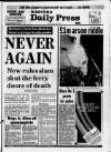 Western Daily Press Tuesday 10 March 1987 Page 1