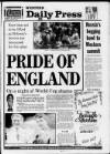 Western Daily Press Monday 09 July 1990 Page 1