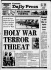 Western Daily Press Saturday 11 August 1990 Page 1