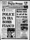 Western Daily Press Friday 28 September 1990 Page 1