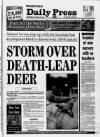 Western Daily Press Wednesday 22 January 1992 Page 1