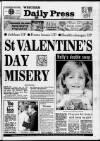 Western Daily Press Friday 14 February 1992 Page 1