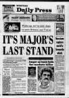 Western Daily Press Monday 06 April 1992 Page 1
