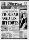 Western Daily Press Tuesday 04 August 1992 Page 1