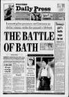 Western Daily Press Saturday 05 September 1992 Page 1
