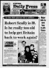 Western Daily Press Friday 22 January 1993 Page 1